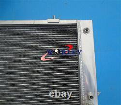 Aluminum Radiator For Land Rover Discovery & Range Rover Series 1 3.9L V8 & FANS