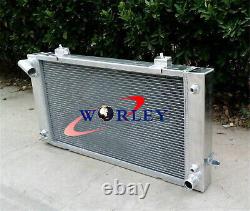 Aluminum Radiator For Land Rover Discovery & Range Rover Series 1 3.9L V8 & FANS