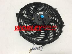Aluminum Radiator For Land Rover Discovery & Range Rover Series 1 3.9L V8 & FANS