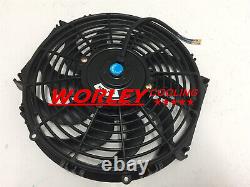 Aluminum Radiator For Land Rover Discovery & Range Rover Series 1 3.9L V8 & FANS