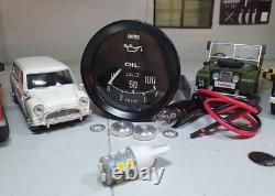 Austin Mini Land Rover Oil Pressure Gauge Series 1 2 2a 3 86 88 OEM Smiths 2
