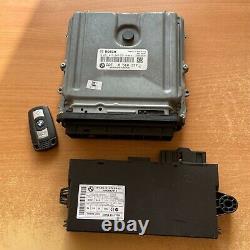 BMW 1 3 5 Series E90/E91 320d N47 135KW ECU KEY CAS3 SET MODULE 8510137 TESTED