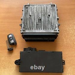 BMW 1 3 5 Series E90/E91 320d N47 135KW ECU KEY CAS3 SET MODULE 8510137 TESTED