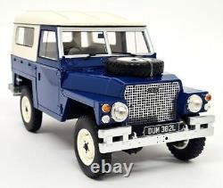 BOS 1/18 Land Rover Series 3 Lightweight 1973 Dark Blue Resin Scale Model Car