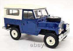 BOS 1/18 Land Rover Series 3 Lightweight 1973 Dark Blue Resin Scale Model Car