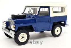 BOS 1/18 Land Rover Series 3 Lightweight 1973 Dark Blue Resin Scale Model Car