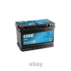 Battery For BMW 1 Series E87 130i Exide AGM 12V 72Ah 760CCA Type AGM096