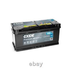 Battery For BMW 3 Series E30 324 Td Exide Premium 12V 100Ah 900CCA Type 019P
