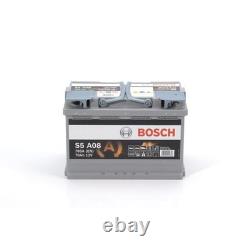 Battery For BMW 5 Series F10 525d Bosch S5A Silver 12V 70Ah 760CCA Type 096
