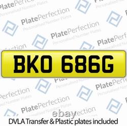 Bko 686g Land Rover Series 2a Italian Job Cherished Private Number Plate Reg