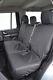 Black Waterproof Seat Covers Rear 3 Singles For Land Rover Disco Series 3 4