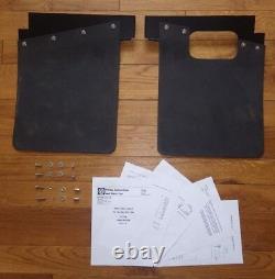 Brand New Land Rover Series 109 Series 2 2a 3 Rear Mud Flaps & Brackets (RTC706)