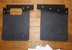 Brand New Land Rover Series 109 Series 2 2a 3 Rear Mud Flaps & Brackets (RTC706)