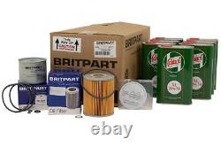 Britpart Service Kit + 20W 50 Oil Land Rover Series 2.25 Diesel DA3925COM
