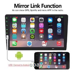 Car Radio Stereo 1 Din 9 in Bluetooth Touch Screen MP5 Player AUX Mirror Link