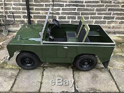 Childrens Land Rover series 2 toylander electric ride on car totrod