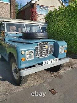 Classic 1982 land rover series 3 diesel