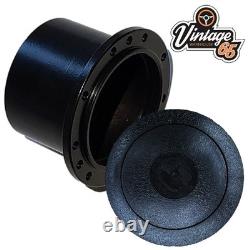 Classic Car 14 Riveted Wood Rim Split Rim 3 Spoke Steering Wheel & Boss Kit