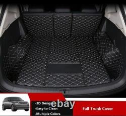 Custom made pu leather full boot liner for land rover range rover sport vogue