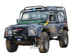 Defender & Series Bench Seat, Folding Black Vinyl, 2 person Land Rover 320737 x2