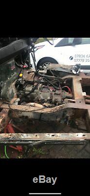Dismantled Land Rover Series 3