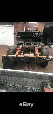 Dismantled Land Rover Series 3