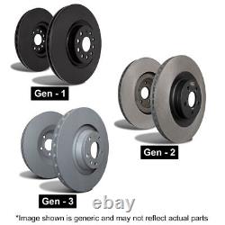 EBC D Series Premium Oe Replacement Disc Rotors Pair 360mm For Land Rover D1492