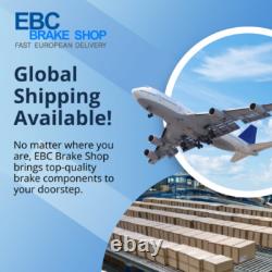 EBC Usr Series Fine Slotted Disc Rotors Pair 317mm Front For Land Rover USR1372