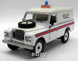 Eagle 1/18 Scale Diecast 440900 Land Rover Series 3 Police Patrol