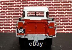 Eagle Collectibles Land Rover Serie III 109 Pick Up Red 118 Scale 1999 No Box