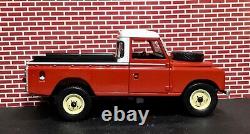Eagle Collectibles Land Rover Serie III 109 Pick Up Red 118 Scale 1999 No Box