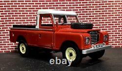 Eagle Collectibles Land Rover Serie III 109 Pick Up Red 118 Scale 1999 No Box