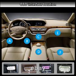 English Version Vehicle OBDII Turbo Boost Oil Afr RPM Fuel level Speed Gauge X 1