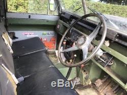 Ex-Army land rover series 2 1968 model petrol 4 cylinder