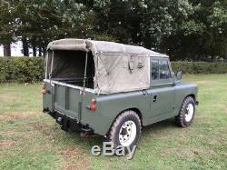 Ex-Army land rover series 2 1968 model petrol 4 cylinder