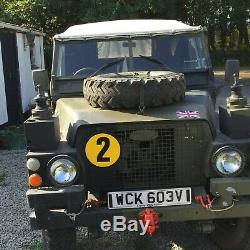 Ex military vehicle Land Rover Series 3 Lightweight