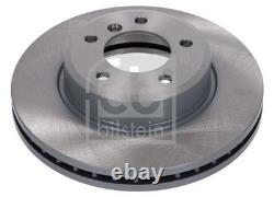 FEBI Front + Rear Brake Discs + Brake Pads Full Braking Set Fits BMW 3 Series