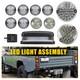 Fits Land Rover Defender 90/110 Set Led Deluxe Clear Bulbs Light 1983-1990 Uk