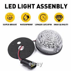 Fit Land Rover Defender Led Deluxe Clear Upgrade Light Lamp Kits 11X Lamps Bulbs