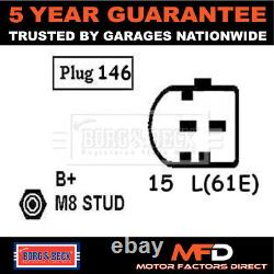 Fits BMW X5 5 Series 7 Land Rover Range Alternator Borg & Beck