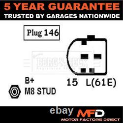 Fits BMW X5 5 Series 7 Land Rover Range + Other Models MFD Alternator