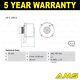 Fits Land Rover Range Bmw X5 5 Series 7 + Other Models Alternator Ams