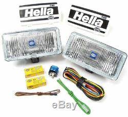 Fog Light Kit, Hella 74506 Clear 550 Series, fits all Land Rovers