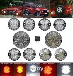 For Land Rover Defender 90 110 83-90? LED Upgrade Light Lamp Assembly Kit