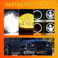 For Land Rover Defender 90-16 90/110 83-90 Complete Led Light Lamp Upgrade Kit