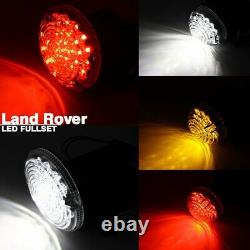 For Land Rover Series Defender 90 110 130 Indicator Side & Tail Light Lamp Lens