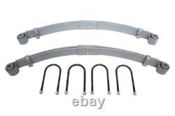 Front Parabolic 2 Leaf Springs for Land Rover Series 2 2a 88 SWB