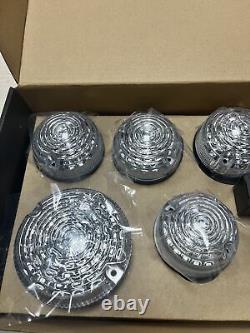 Full Clear LED light upgrade kit for Fog Reverse Fit Land Rover 90/110 Defender