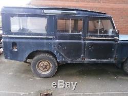 GALVANISED Chassis. SERIES 3 LAND ROVER. Safari 109 County Station Wagon CSW