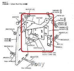 Gen Rem Land Rover Series 2a & 3 Steering Box Stiffener Support Bracket 90577264